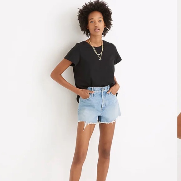 Madewell The Perfect Jean Short Size 26 - Picture 2 of 6